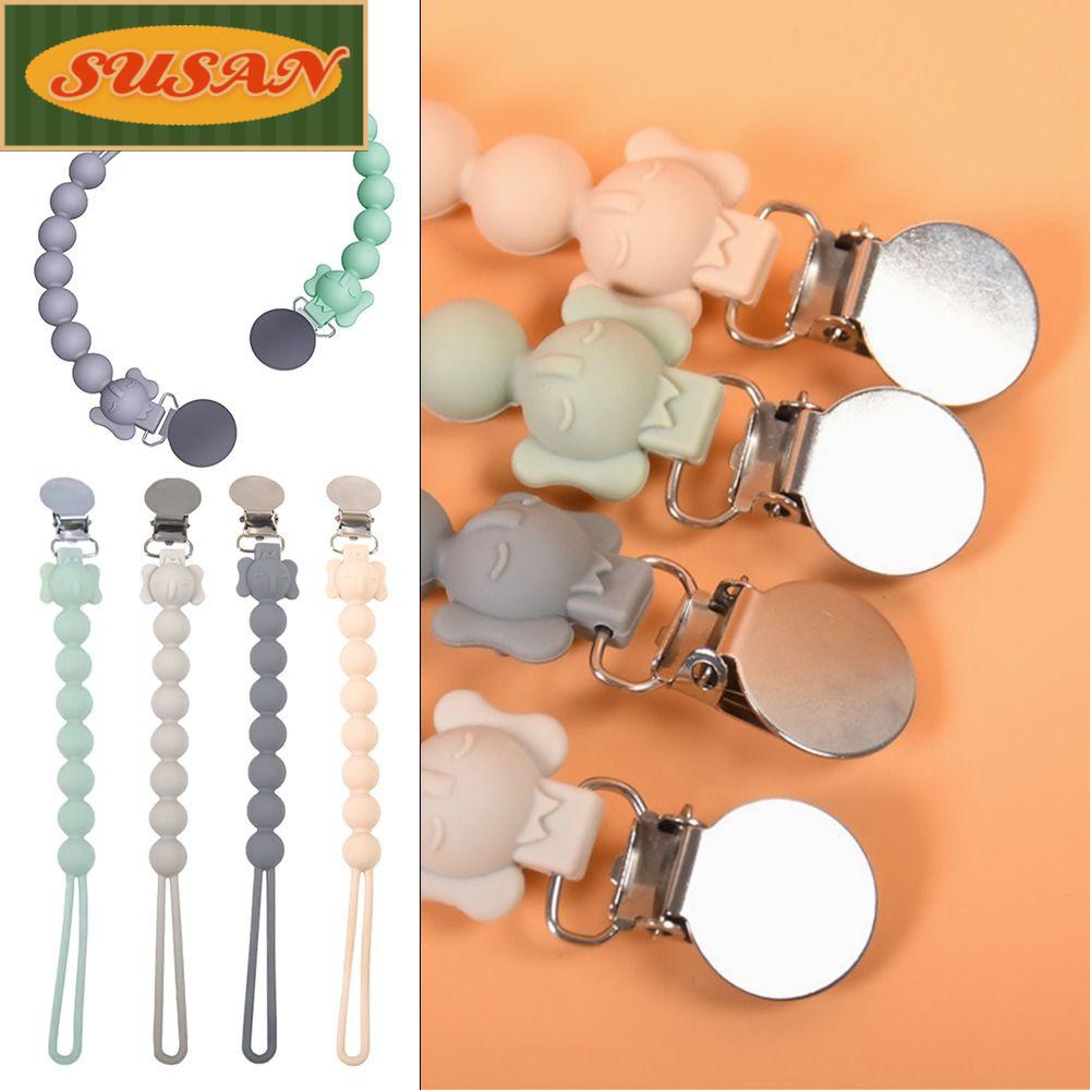 Kẹp Giữ Núm Vú Giả Bằng Thép Không Gỉ Handmade Dành Cho Trẻ