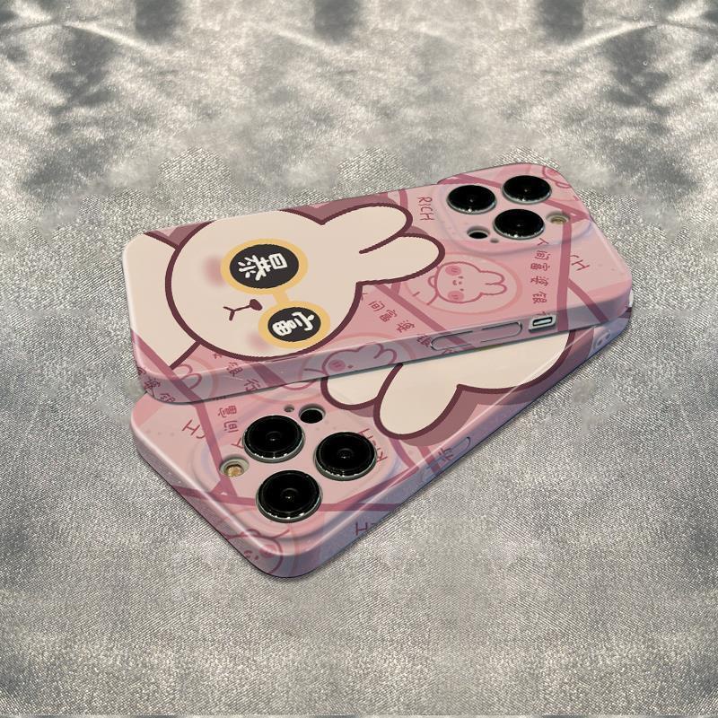 Ốp Điện Thoại Mềm Chống Sốc Hình Thỏ May Mắn Cho Iphone 1114pro 12 Plus6In max7813 YVE8