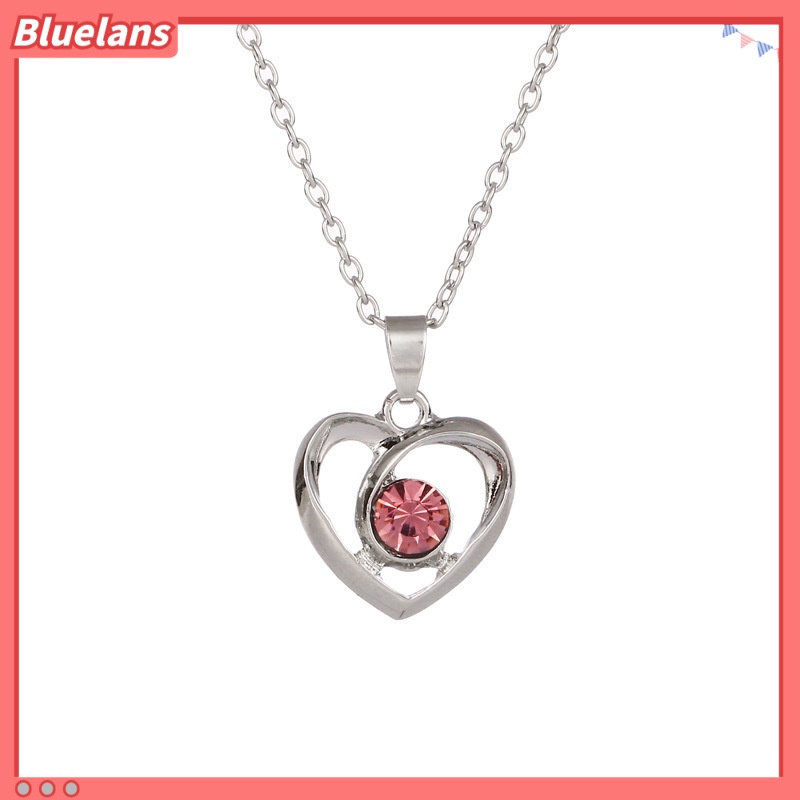 Vòng cổ Mặt Trái Tim Đính Đá Thời Trang