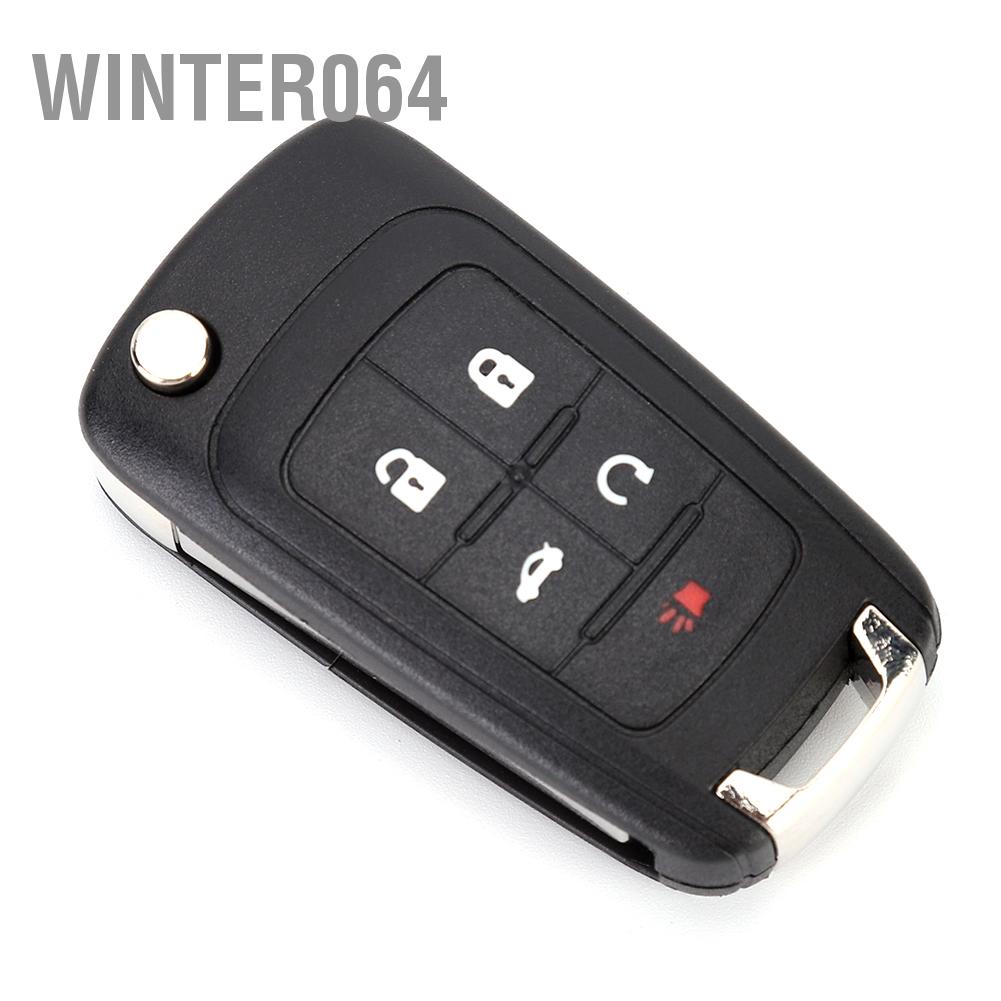 Winter064 5 Nút Lật Chìa Khóa Fob Vỏ Thay Thế Phù Hợp Cho Xe Chevrolet Camaro 2010-2013