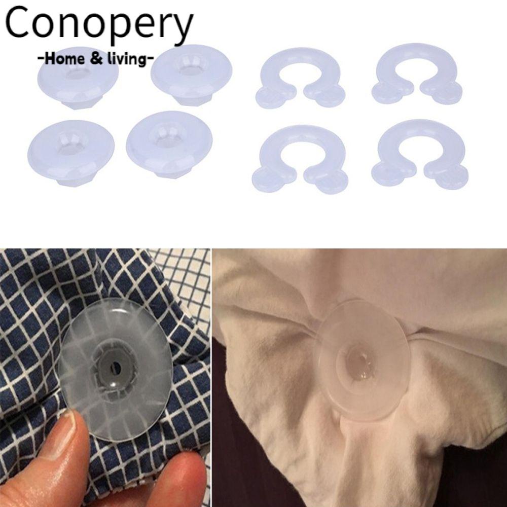 CONOPERY Bộ 12 Kẹp Cố Định Vải Mền Tiện Dụng Cho Gia Đình