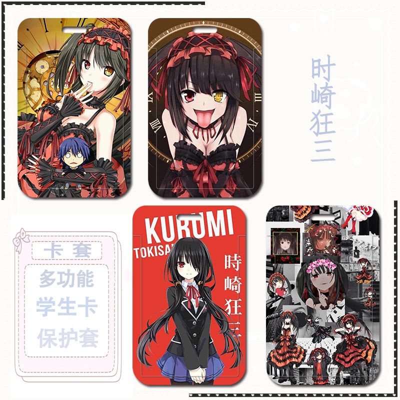 Ốp Điện Thoại Họa Tiết Hoạt Hình Date A Live Tokisaki Kurumi DIY