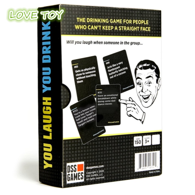 Bộ Thẻ Trò Chơi Uống Nước Vui Nhộn Cho Gia Đình