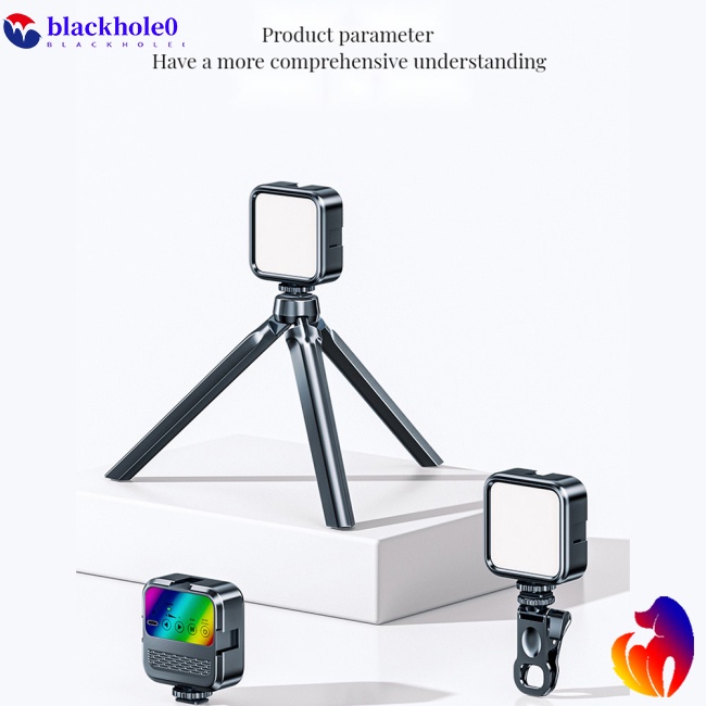 Đèn Led Rgb Mini Có Kẹp Gắn Điện Thoại Di Động Hỗ Trợ Chụp Ảnh Selfie