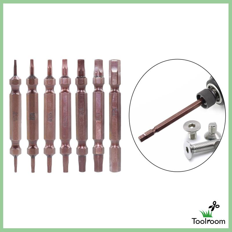 Bộ 7 Mũi Khoan Thép S2 Hai Đầu Chuyên Dụng