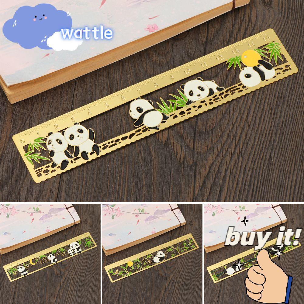 WATTLE Giá Đỡ Sách Bằng Kim Loại Hình Gấu Trúc Dễ Thương