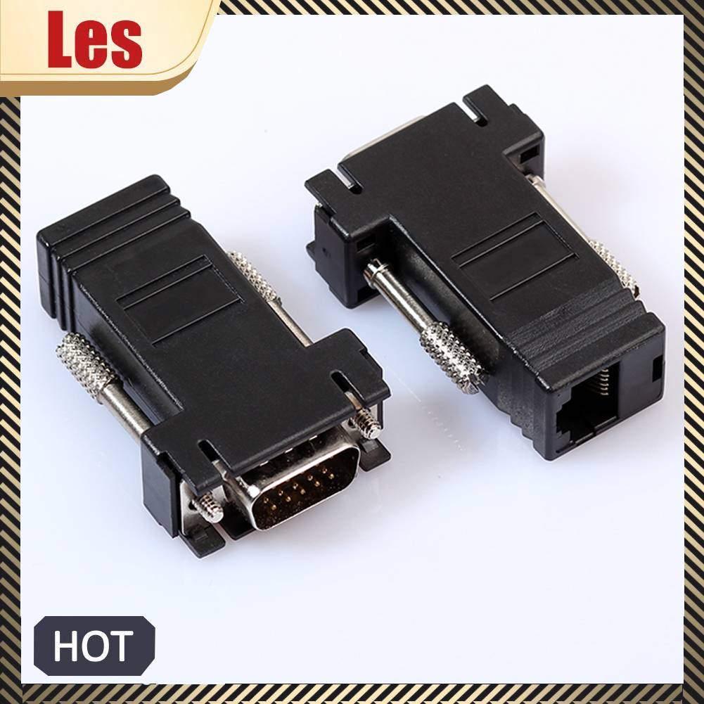 Cáp ChuyểN ĐổI Mở RộNg VGA Sang Lan Cat5 Cat5e / 6 RJ45