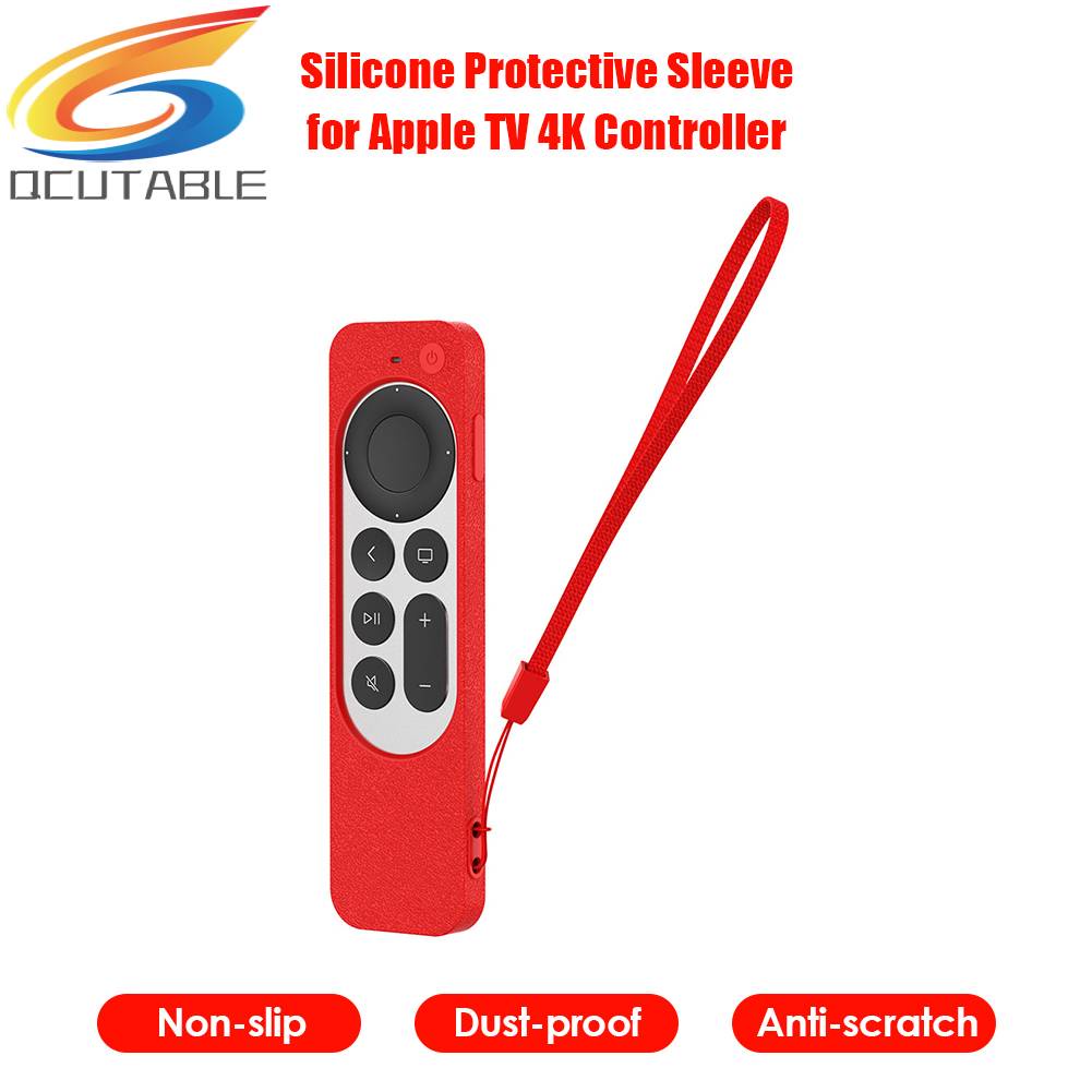 Ốp Bảo Vệ Điều Khiển Từ Xa Bằng Silicon Siêu Bền Chống Sốc Cho Appie TV 4K 202