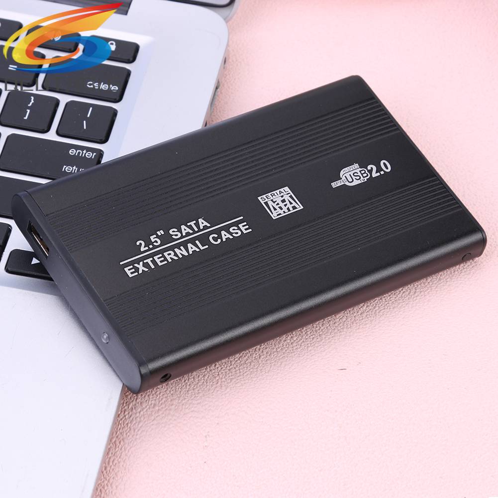 Vỏ Ổ Cứng Ngoài SATA USB2.0 2.5 inch Bằng Hợp Kim Nhôm Ốp