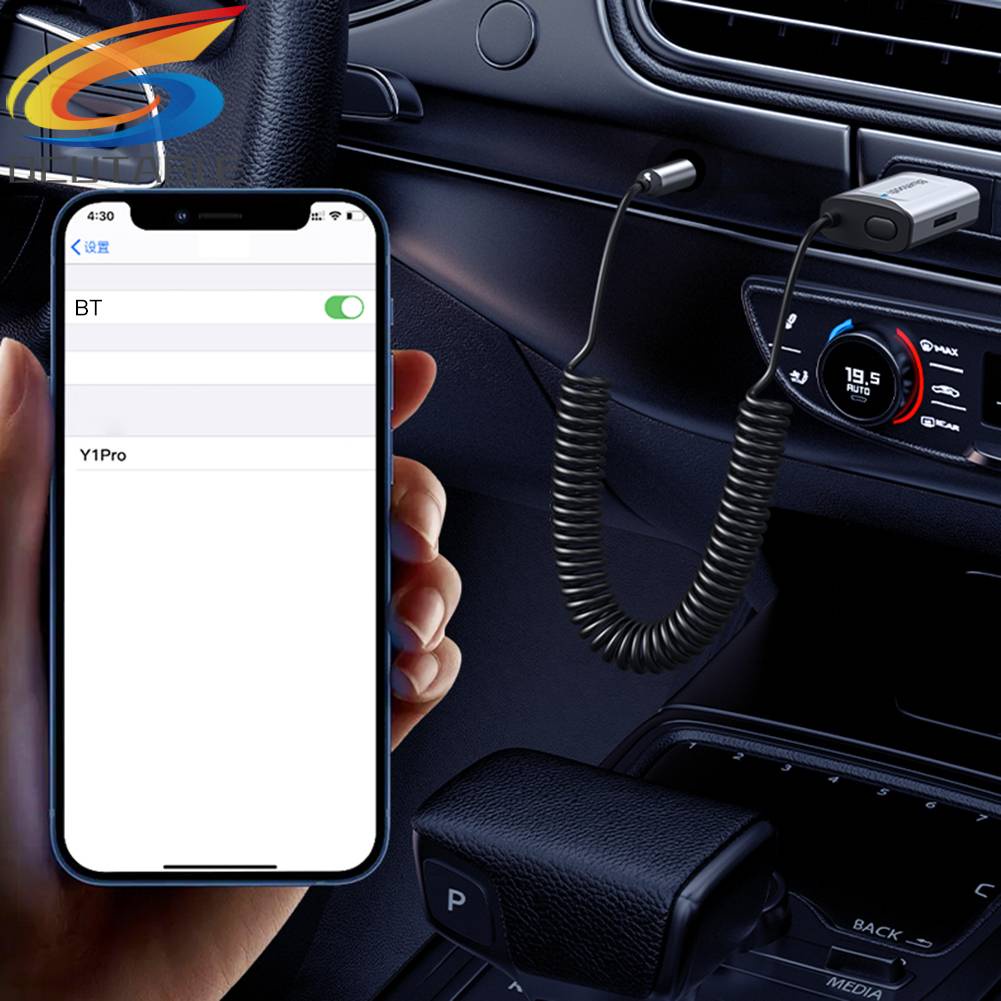 Thiết Bị Nhận Tín Hiệu Âm Thanh Bluetooth Hỗ Trợ TF Cho Xe Ô Tô