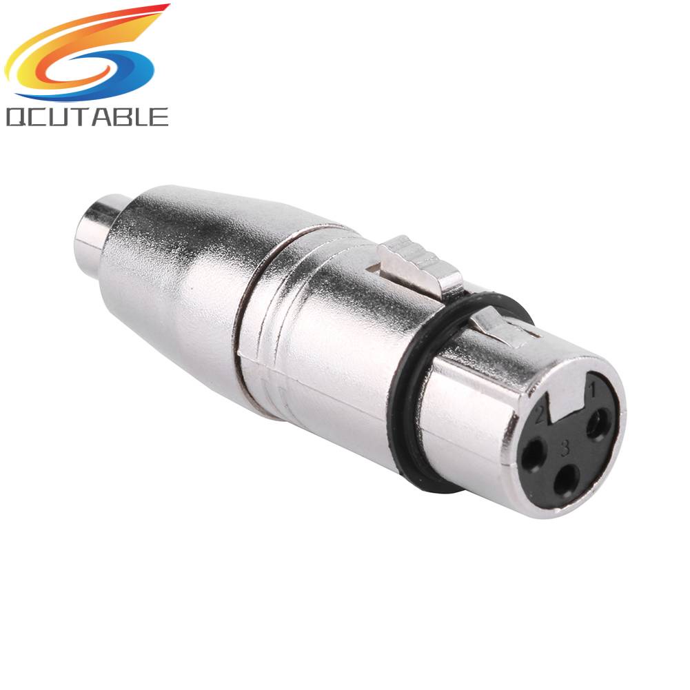 Dây Cáp Âm Thanh 3-Pin XLR Female Sang RCA Female