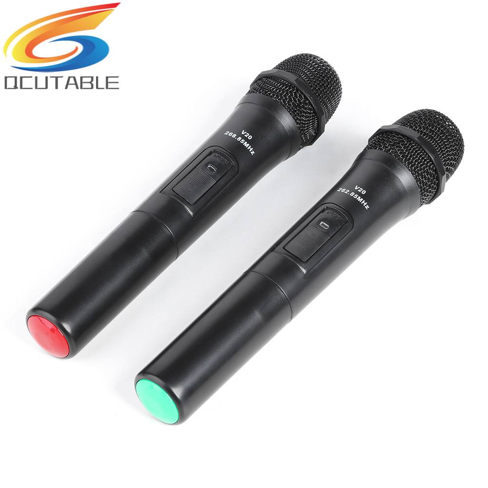 Set 2 Bộ Khuếch Đại Âm Thanh Micro Cầm Tay 20m Chuyên Dụng Cho Tiệc Cưới DJ