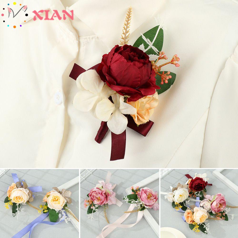 XIANTIN Vòng Hoa Đeo Tay Thời Trang Cho Cô Dâu Trong Tiệc Cưới