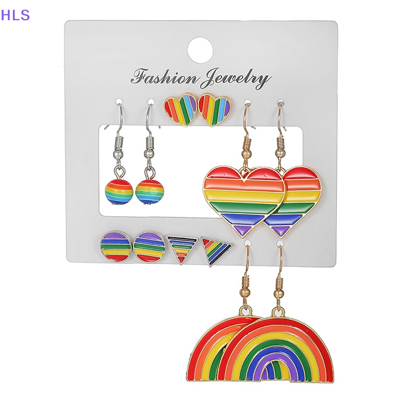 1 Cặp Bông Tai Hình Trái Tim Bằng Hợp Kim Sáng Tạo Thời Trang Dành Cho Nữ