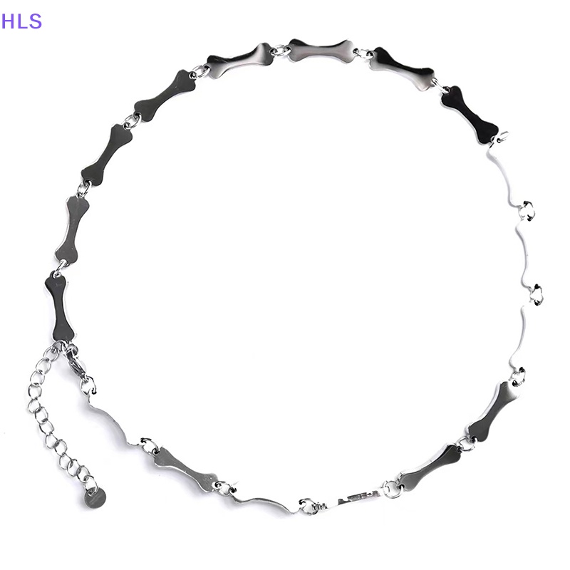 Vòng Đeo Tay Dây Xích Bằng Thép Titan Không Phai Màu Phong Cách Gothic Thời Trang Cho Nam Và Nữ
