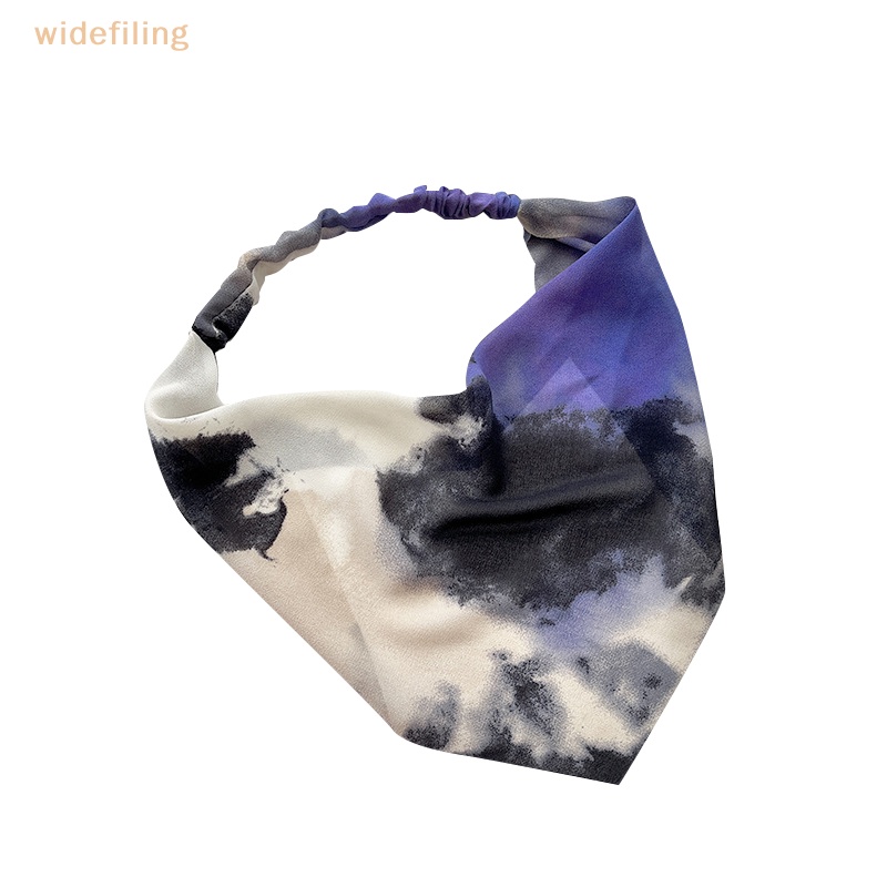 Khăn Bandana Mỏng Nhuộm Màu Hình Tam Giác Nhỏ Đơn Giản Thời Trang Mùa Hè Cho Nữ