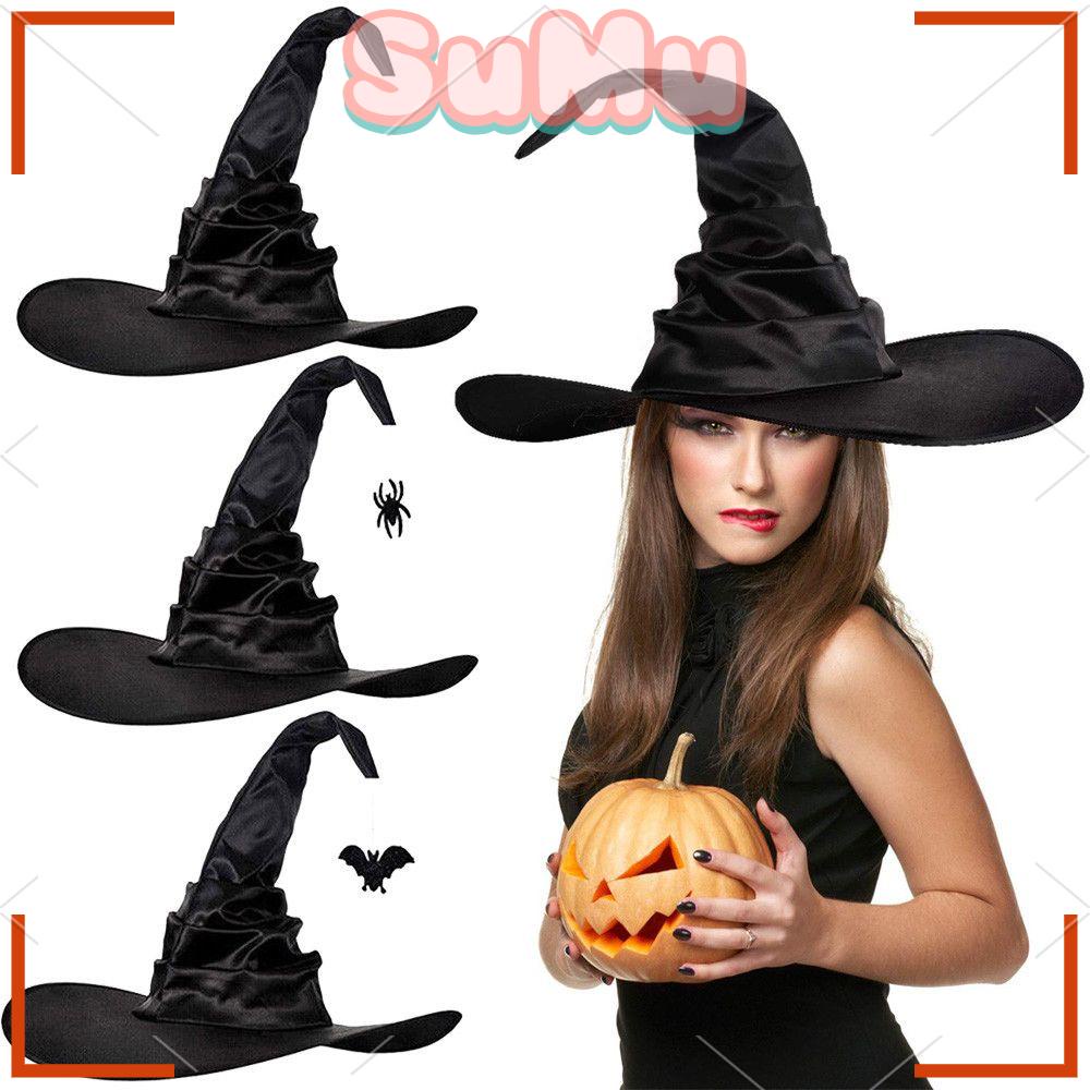 SUMU Mũ Phù Thủy Hóa Trang Halloween