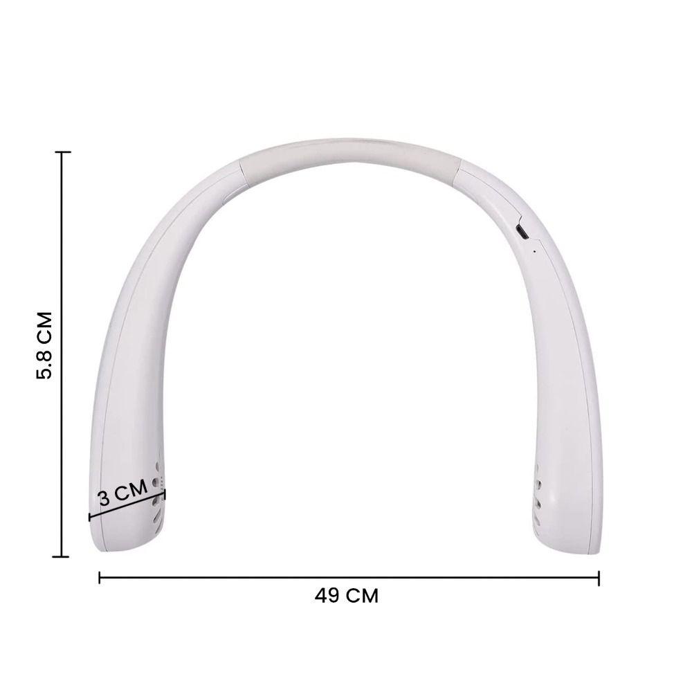 ESPO Quạt Đeo Cổ 4000mAh Có Thể Điều Chỉnh Sạc Lại Bằng Cổng USB Dùng Ngoài Trời Vào Mùa Hè