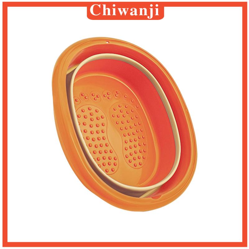 Chậu Ngâm Chân Tiết Kiệm Không Gian Có Thể Gấp Gọn Tiện Dụng Khi Đi Cắm Trại