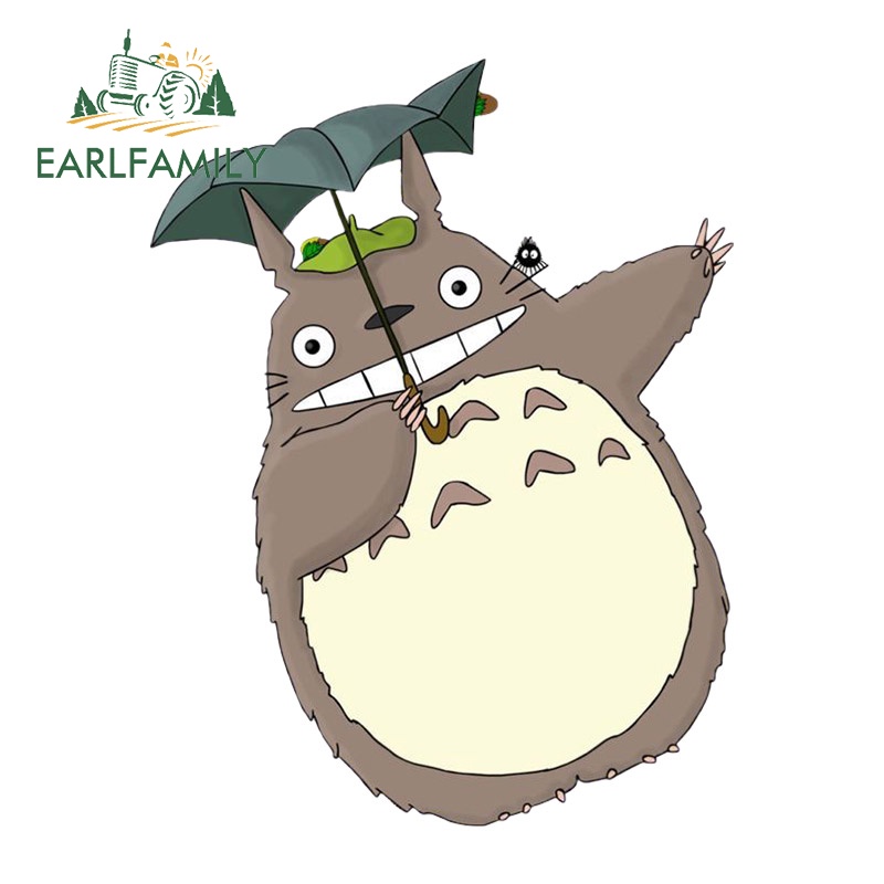 Đề Can Dán Trang Trí Xe Hơi / Ván Trượt / Ván Trượt Chống Thấm Nước Hình Totoro Dễ Thương Kích Thước 13Cmx9.9Cm