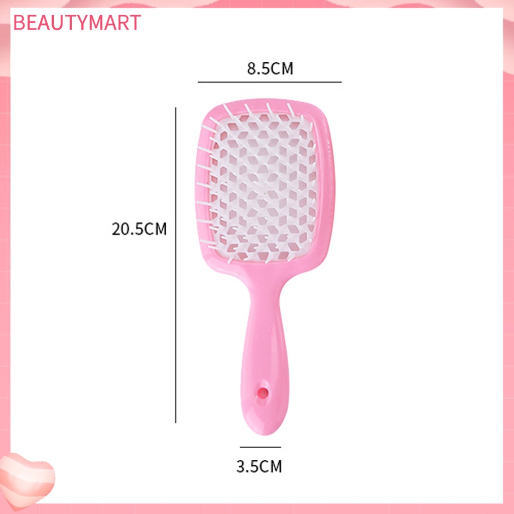 Lược Chải Tóc Mát Xa Da Đầu Thiết Kế Rỗng 5 Màu Tùy Chọn