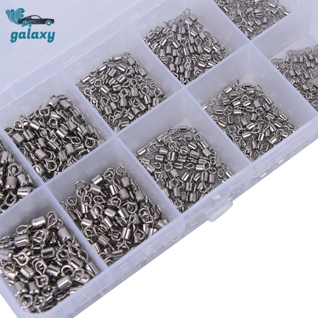 Galaxy 500 Khoen Ma Ní Câu Cá 5 Kích Cỡ Bằng Thép Không Gỉ