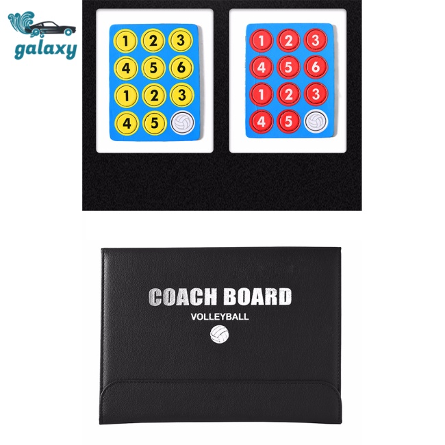 Galaxy Bảng Kẹp Nam Châm Nhiều Màu Sắc Có Thể Gập Lại Chuyên Dụng Cho Huấn Luyện Bóng Chuyền