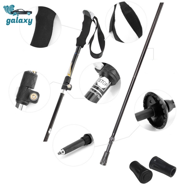 Galaxy Gậy Leo Núi Bằng Hợp Kim Nhôm Siêu Nhẹ Có Thể Điều Chỉnh