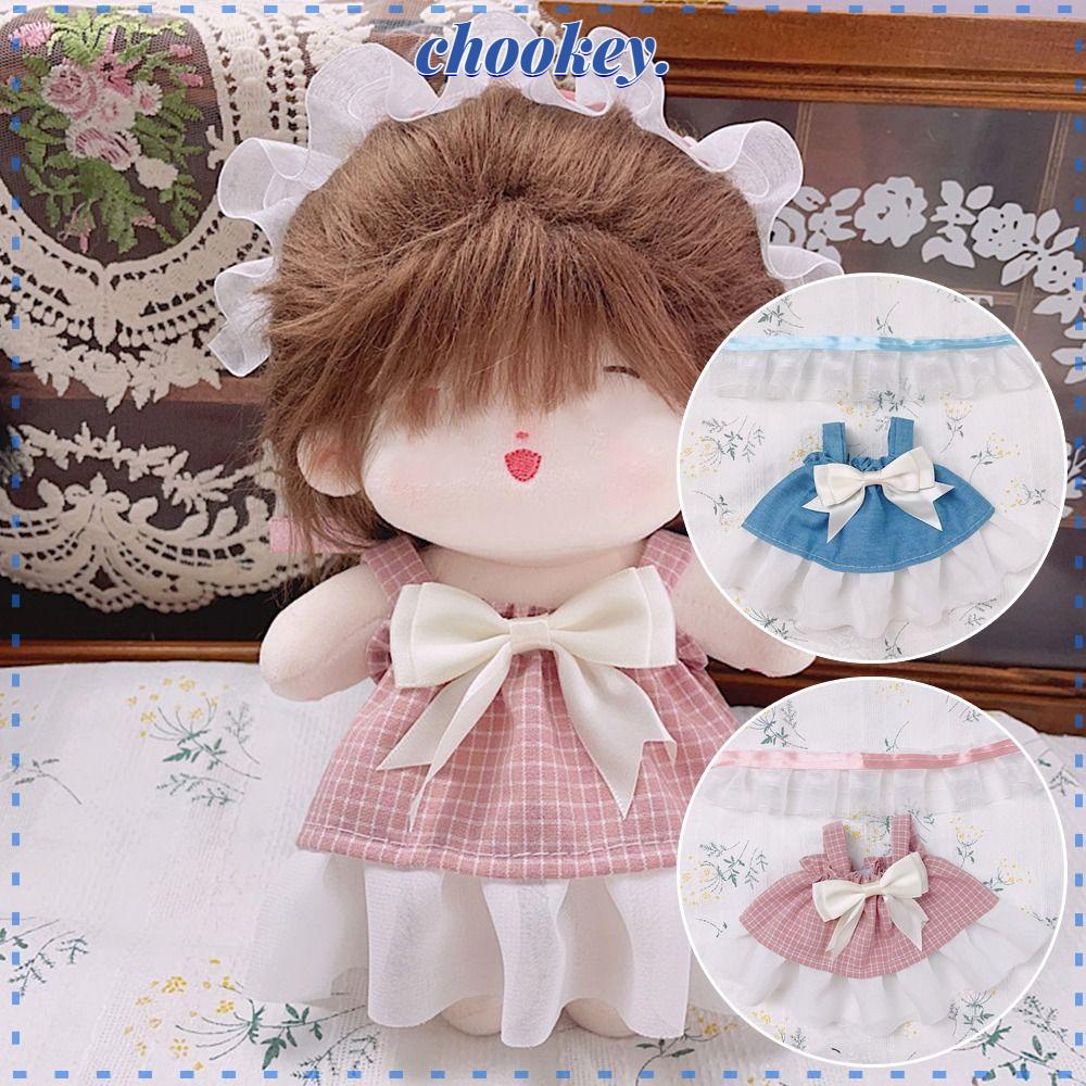 CHOOKEY Đầm Đồ Chơi Búp Bê Nhiều Màu Đáng Yêu 20cm