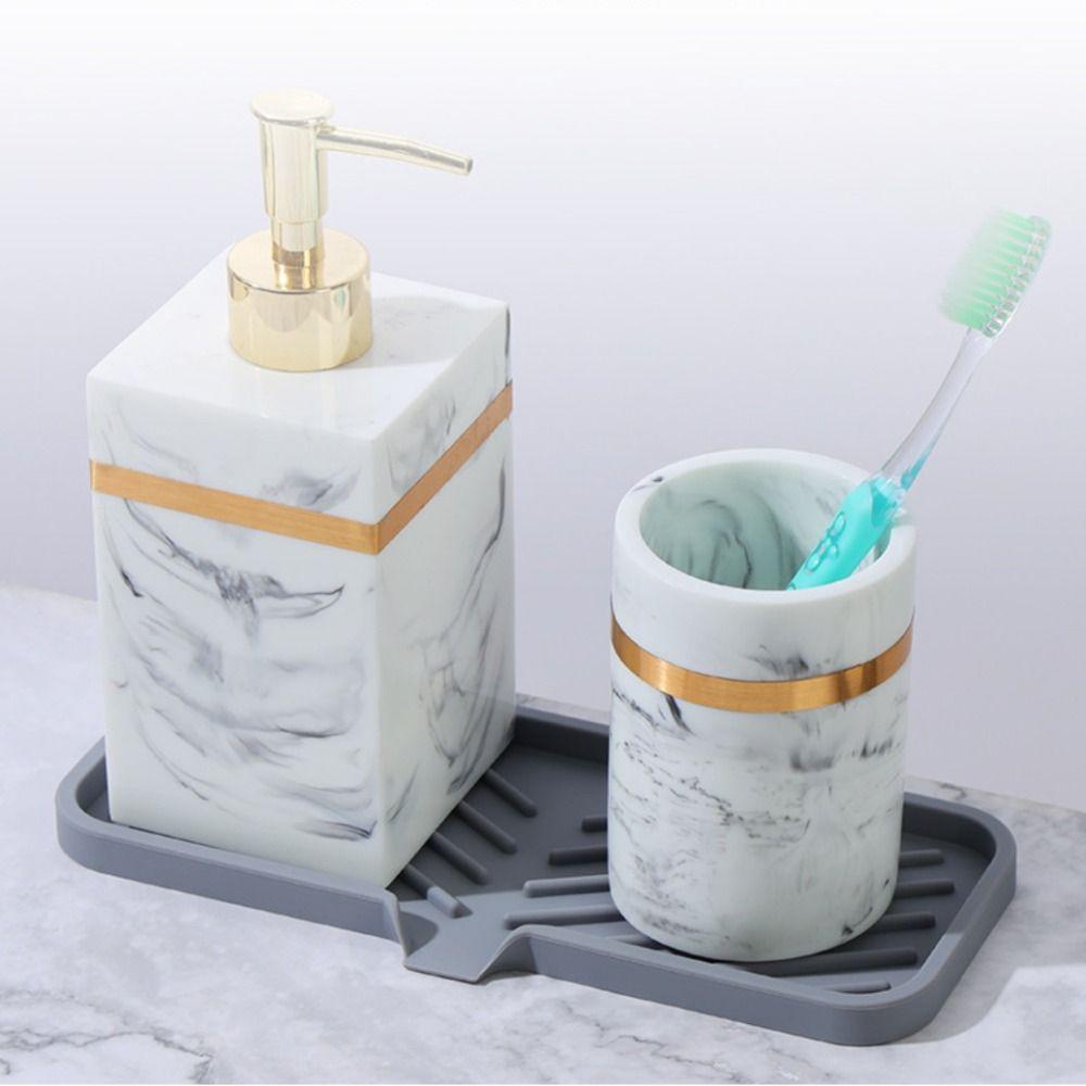 JANE Set 3 Miếng Silicone Để Xà Phòng Tiện Lợi