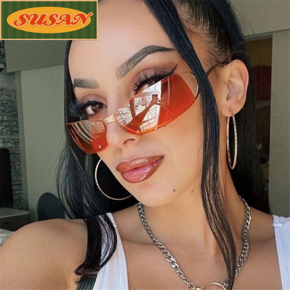 SUSANS Kính Râm Nữ Chống Tia UV400 Y2K
