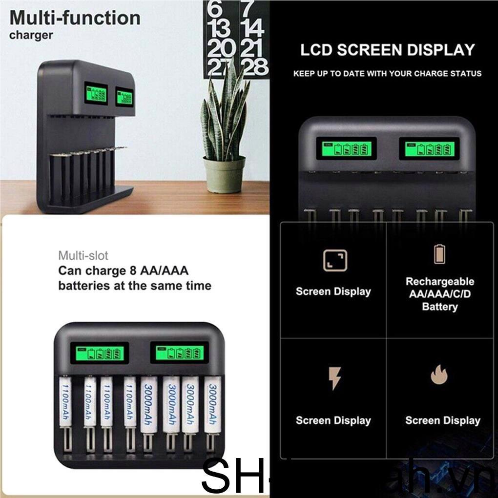 Thiết Bị Sạc Pin Thông Minh Với Chip Thông Minh