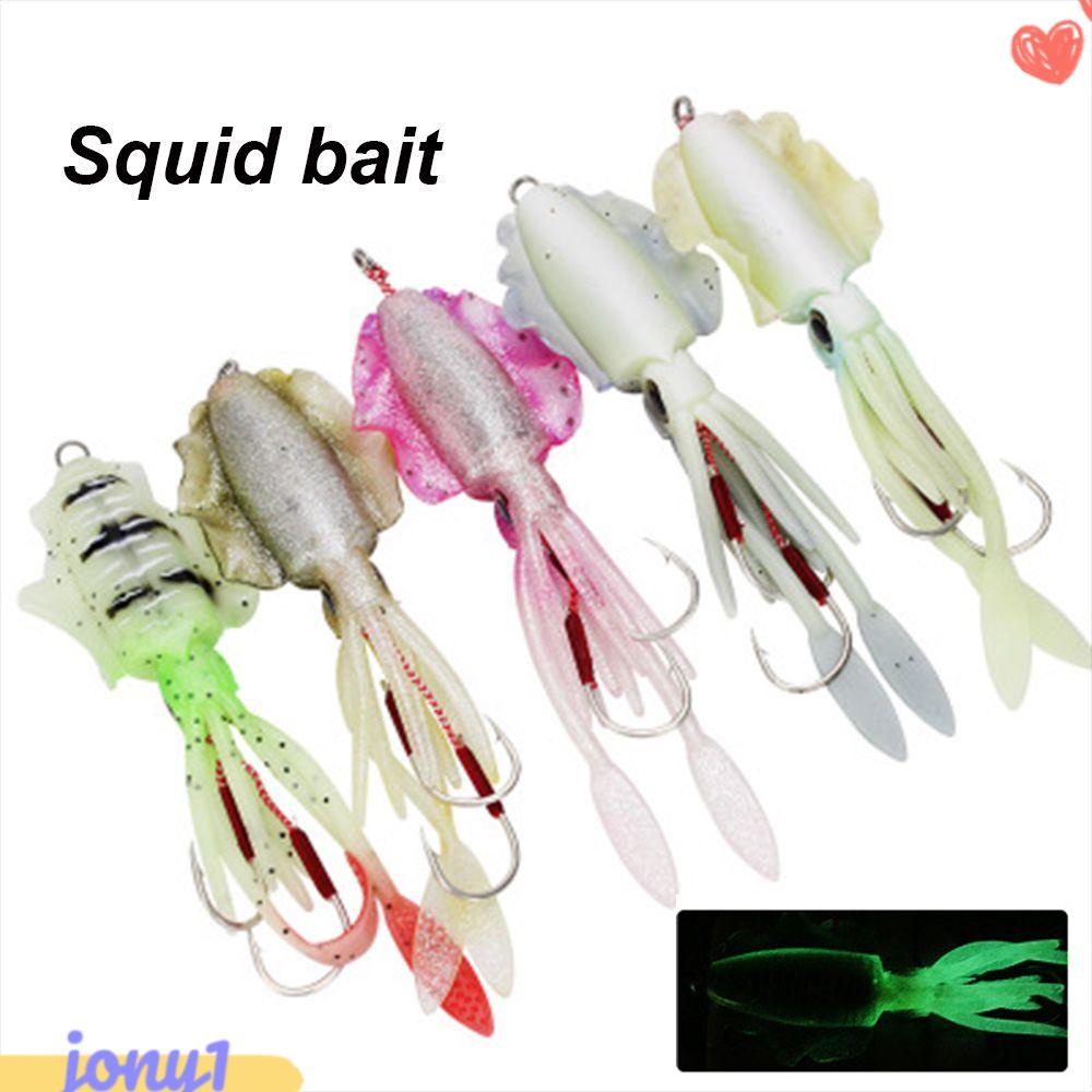 JONYE Mồi Câu Hình Bạch Tuộc Bằng Silicone Mềm 20g / 60g 150mm