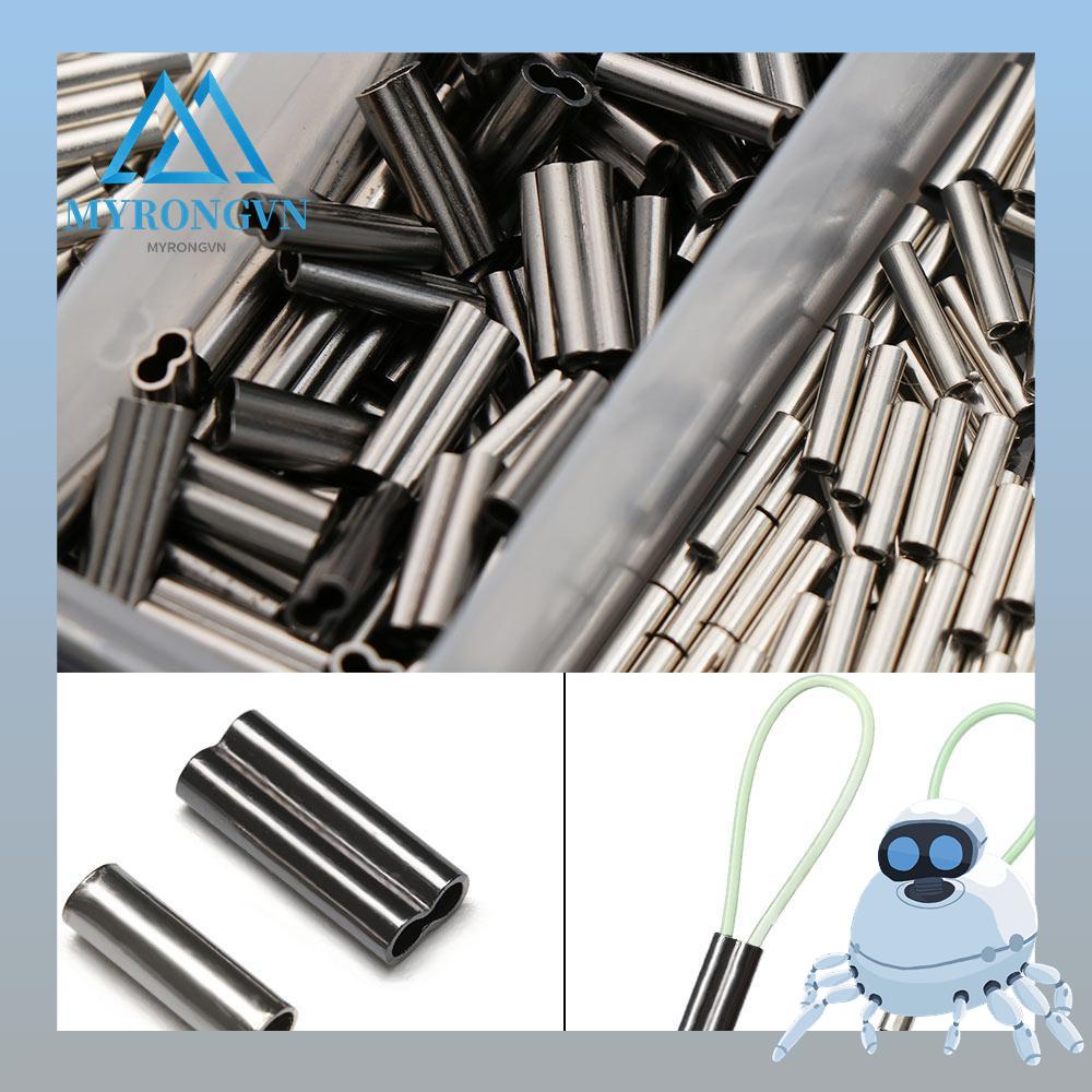 MYRONGVN Set 250 / 300 / 500 Ống Nối Dây Câu Cá Chất Lượng Cao
