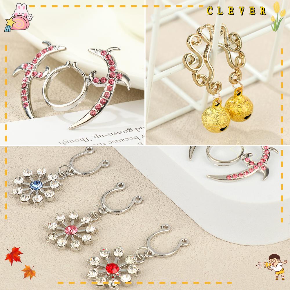 CLEVER Khuyên Nhũ Hoa Giả Không Chứa Niken Giả Thời Trang