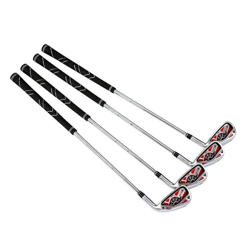 Golf số 7 Iron Golf Swing Practice Club Câu lạc bộ luyện tập trong nhà 62cm Thanh ngắn Cao su Tay cầm hợp kim kẽm Đầu crom Molypden Thép chỉnh sửa thân tay cầm Thanh sắt
