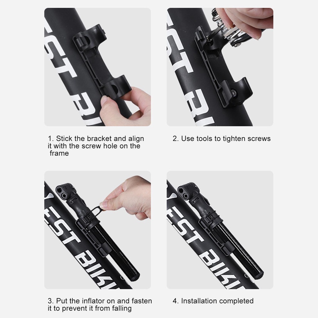 Bơm Xe Đạp Điện Áp Suất Cao Thiết Kế Lỗ Thông Dụng Phong Cách Mỹ