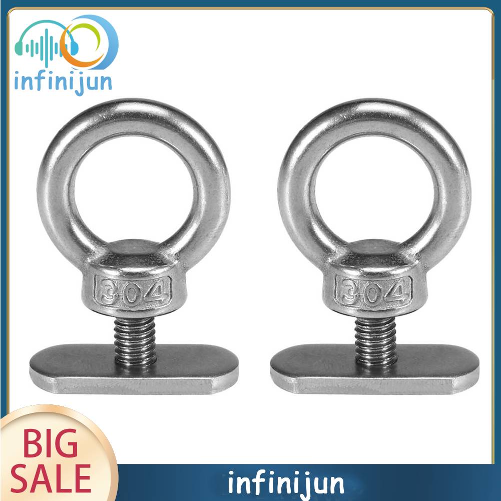 Set 2 Ốc Vít Phụ Kiện Cho Thuyền Kayak Bằng Thép Không Gỉ