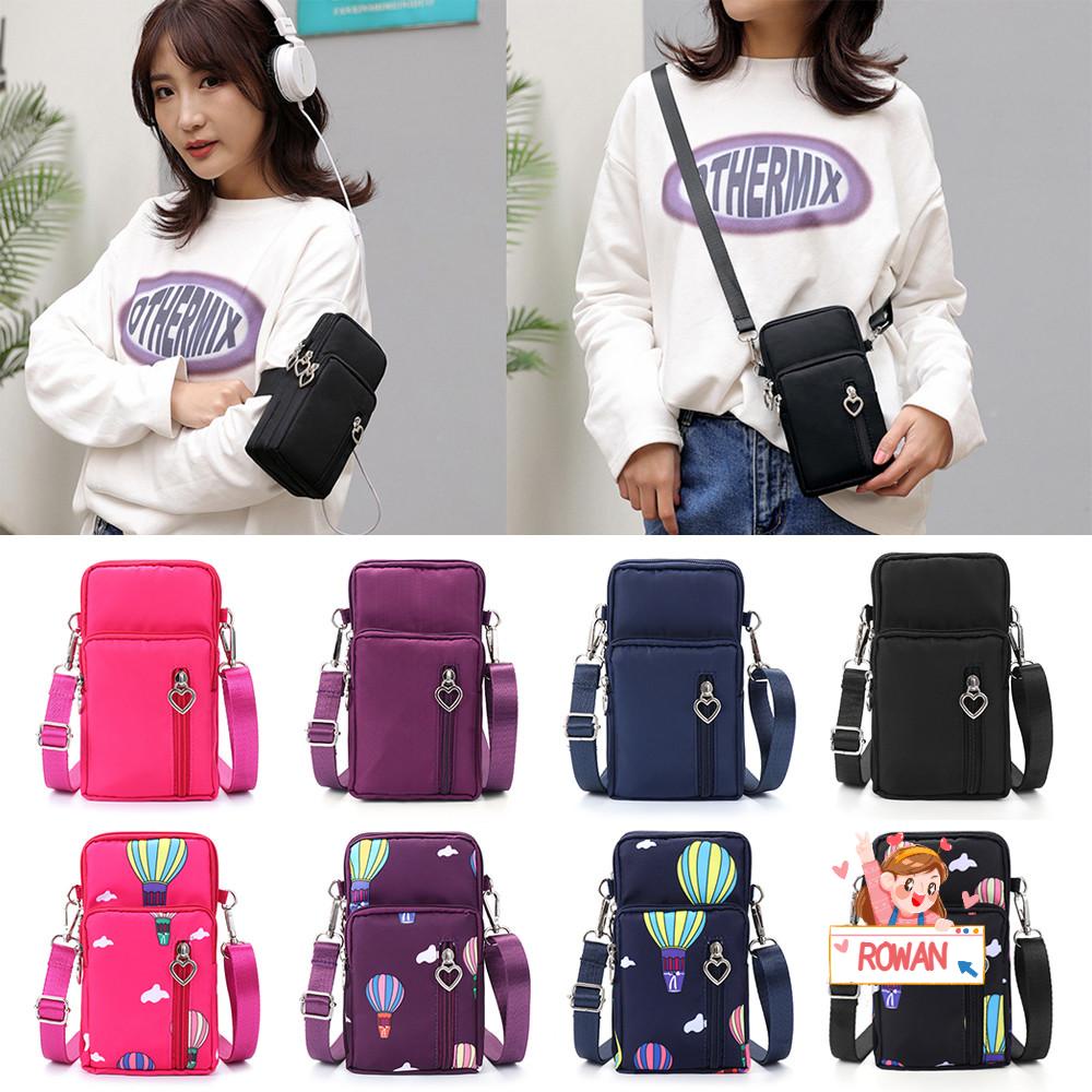 ROWANS Túi Đeo Chéo Đựng Điện Thoại Thẻ Siêu Nhẹ Thời Trang Cho Nữ