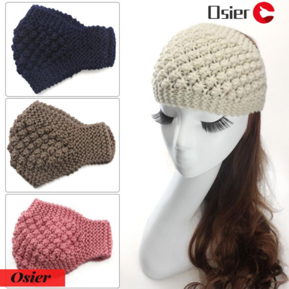 OSIER1 Băng Đô Len ThờI Trang Cho Nữ