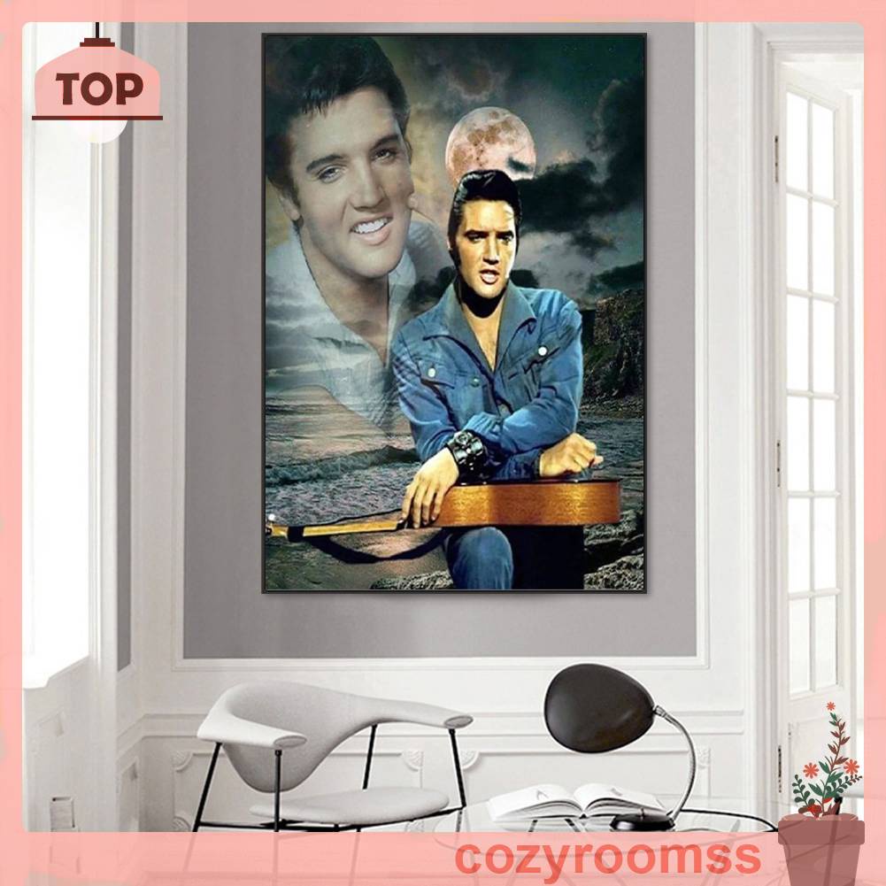 Tranh Đính Đá Kim Cương Toàn Bộ 5D DIY Hình Vẽ Presley