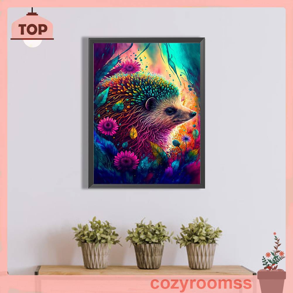 Bộ Tranh Đính Đá 5D Họa Tiết Hoạt Hình Độc Đáo DIY Dùng Trang Trí Nhà Cửa