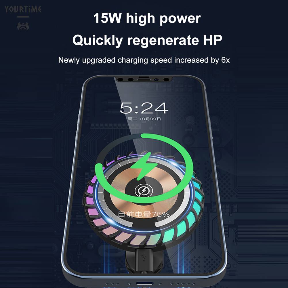 Giá Đỡ Đèn RGB 15W Cho Xe Hơi 14 13 12 Pro Max