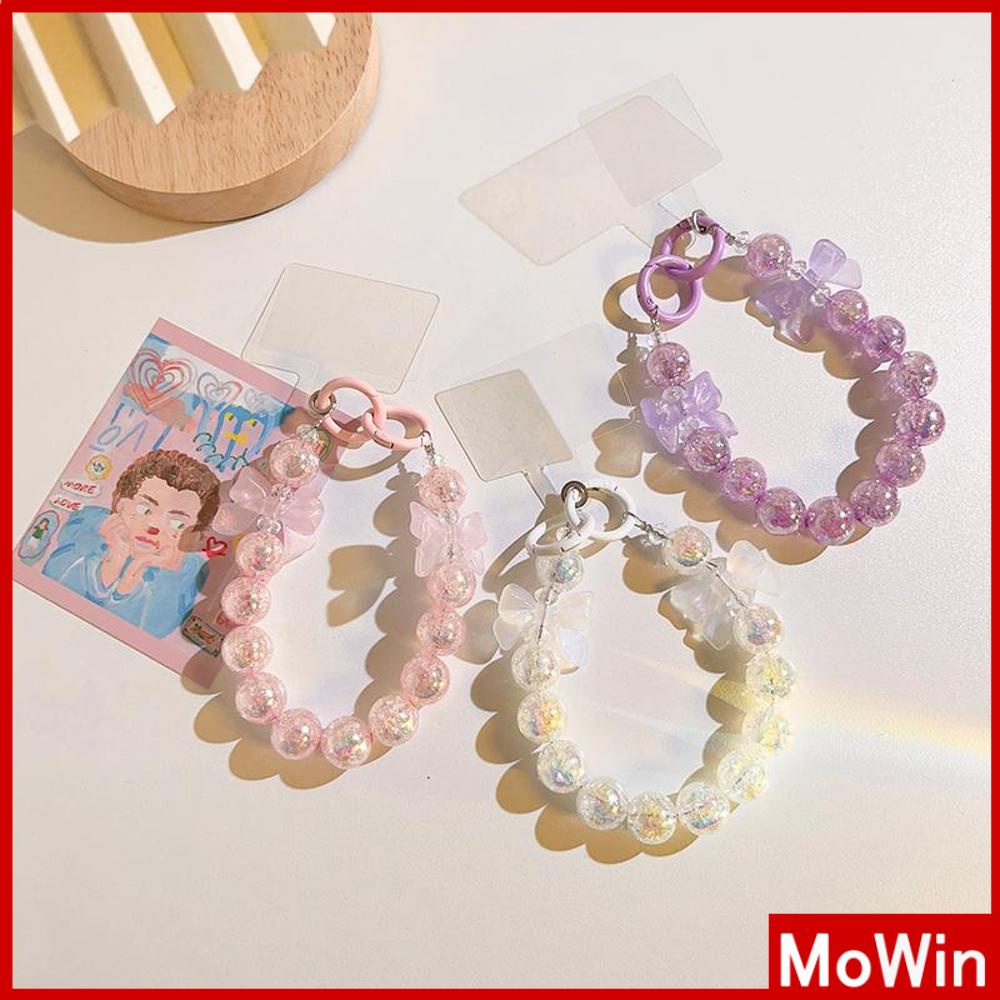 vòng đeo tay pha lê Ốp lưng Vỏ điện thoại Vòng tay Dây buộc Dây đeo cổ tay Hạt nhiều màu sắc đẹp Nhiều kiểu dáng khác nhau Hình trái tim Nơ Mặt trăng Vỏ iPhone tương thích Màu sắc đơn giản