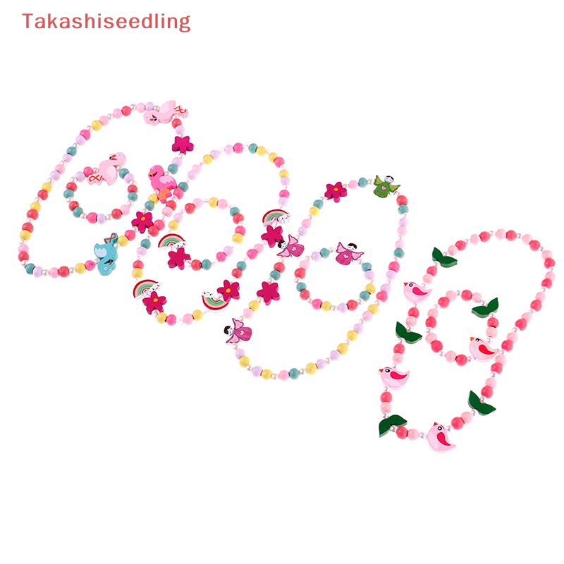 Vòng cổ Chuỗi Hạt Kiểu Hoạt Hình Dễ Thương Cho Bé Gái