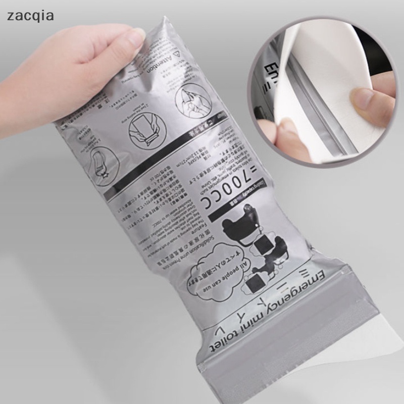 Set 1 / 4 Túi Đi Vệ Sinh Khẩn Cấp 700Ml Tiện Dụng Cho Xe Hơi