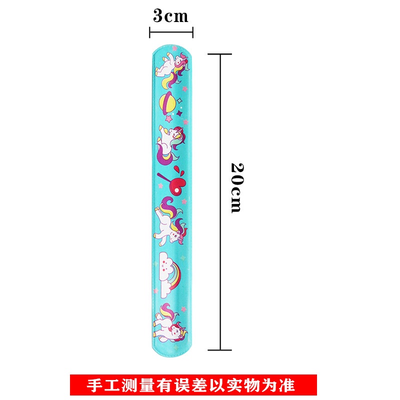 Thước Dây Đeo Cổ Tay Bằng PVC Họa Tiết Hoạt Hình Dễ Thương YL146