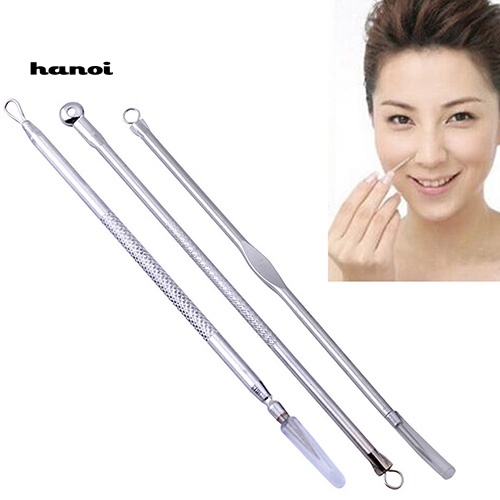 Set 3 Dụng Cụ Nặn Mụn Hai Đầu Tiện Lợi