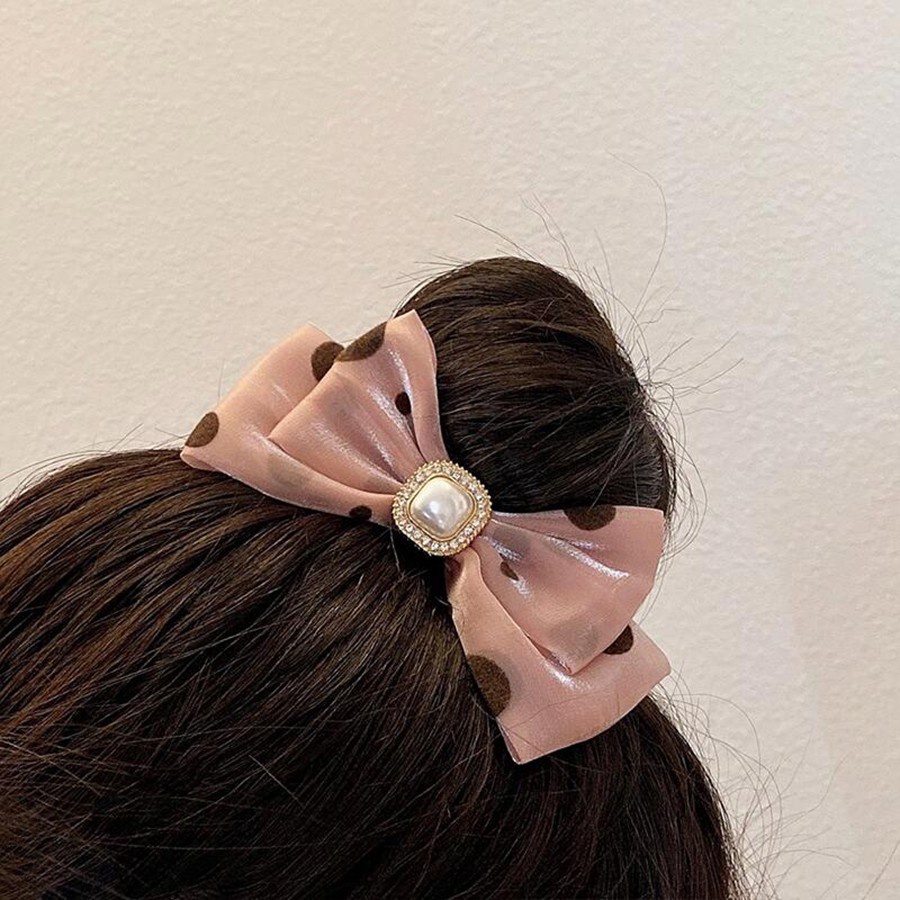 Dây Buộc Tóc Đuôi Ngựa Bằng Da Co Giãn Thời Trang 2023