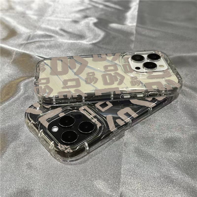 Ốp Điện Thoại Mềm Trong Suốt In Chữ Dễ Thương Cho iPhone14promax 1312 / 11 7 / 8plus xr / sins ZS1T